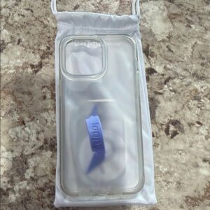 Clear Loopy iPhone 15 pro max case